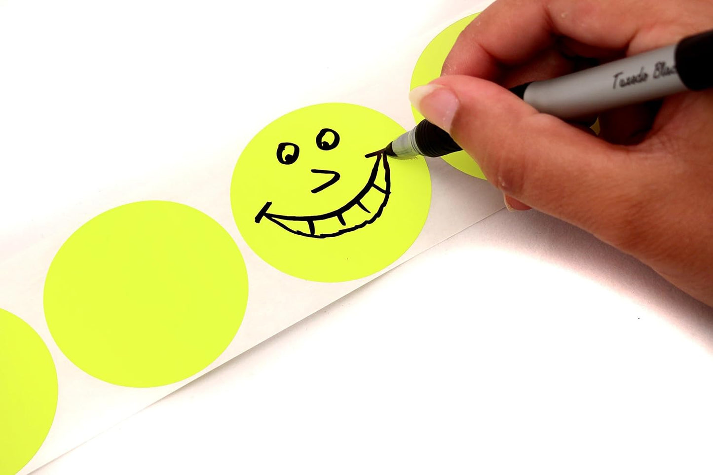 ChromaLabel 2 inch Color-Code Dot Labels | 500/Roll (Yellow)
