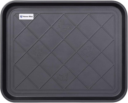 Multi-Purpose Boot Tray Mat,Shoe Tray Mat,Pet Bowl Tray,Waterproof Trays for Indoor and Outdoor Floor Protection,24" x 15"/Medium …