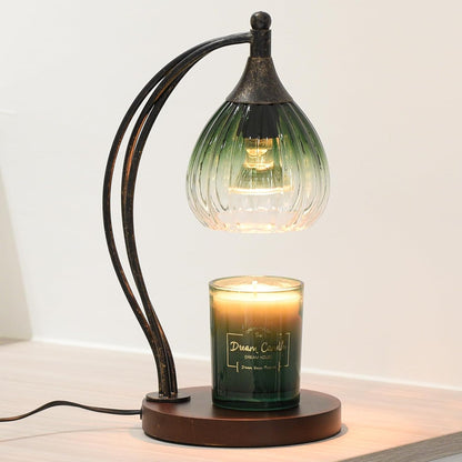 Candle Warmer Lamp with Timer Dimmer - Electric Light Wax Warmer for Jar Candles - Lamp with 2 Bulbs, Unique Birthday Gifts for Women Mom House Warming Gifts New Home Decor