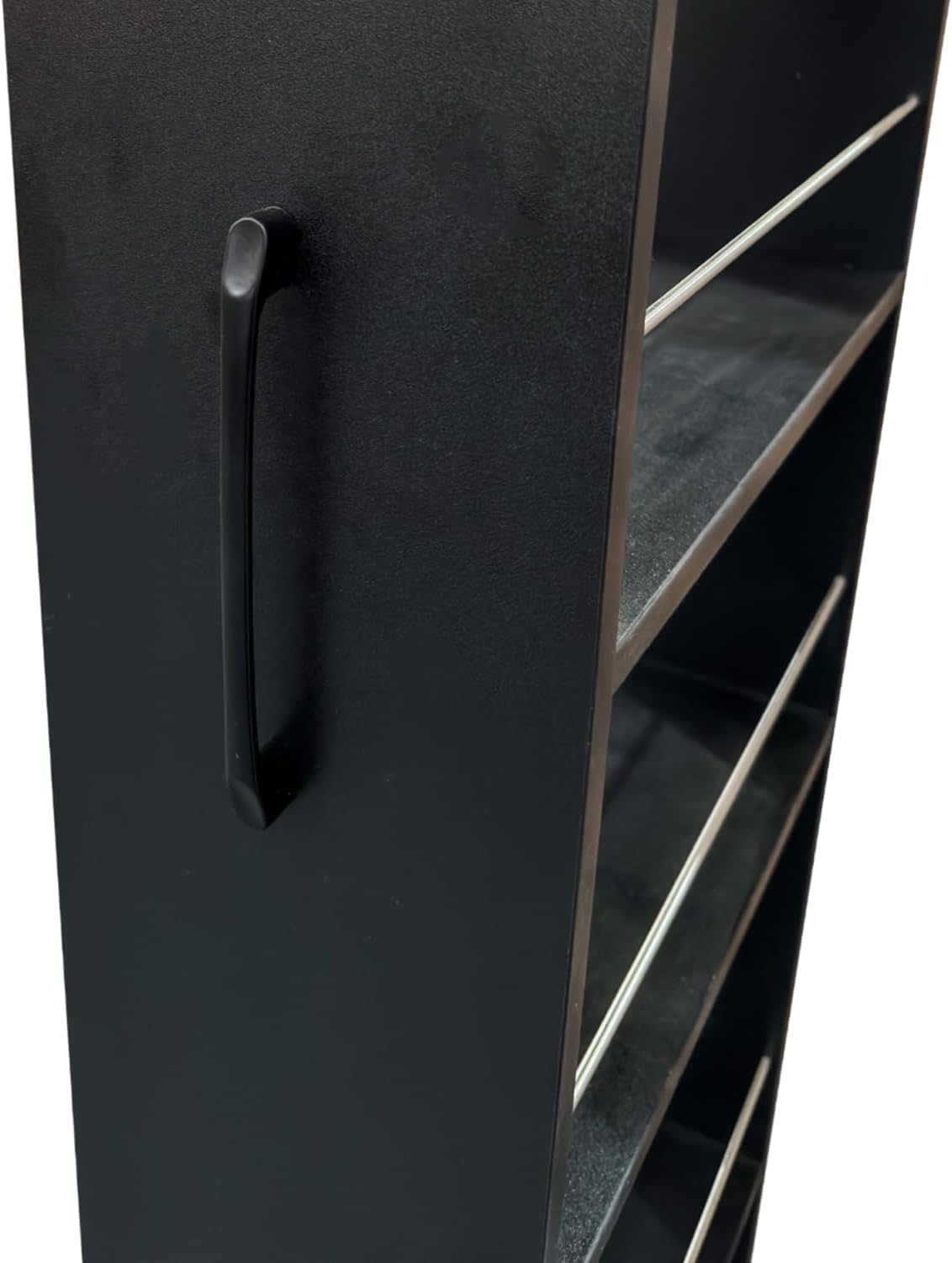 7 Tier Slim Rolling Storage Cart - Kitchen & Pantry Organizer, Narrow Storage Cabinet with Handle & Wheels, Spice Pull-Out Rack Next to Fridge Storage Shelf (White A-7 Tier Shelf Unit)