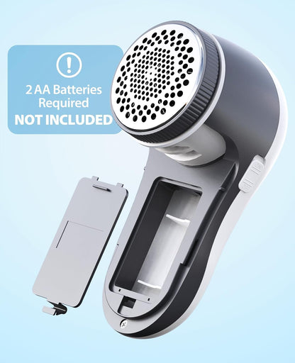 POPCHOSE Fabric Shaver, Lint Shaver for Clothing, Electric Lint Remover with 6-Leaf Blades, Sweater Defuzzer, Clothes Shaver for Couch, Furniture, Blanket, Remove Pilling, USB Rechargeable