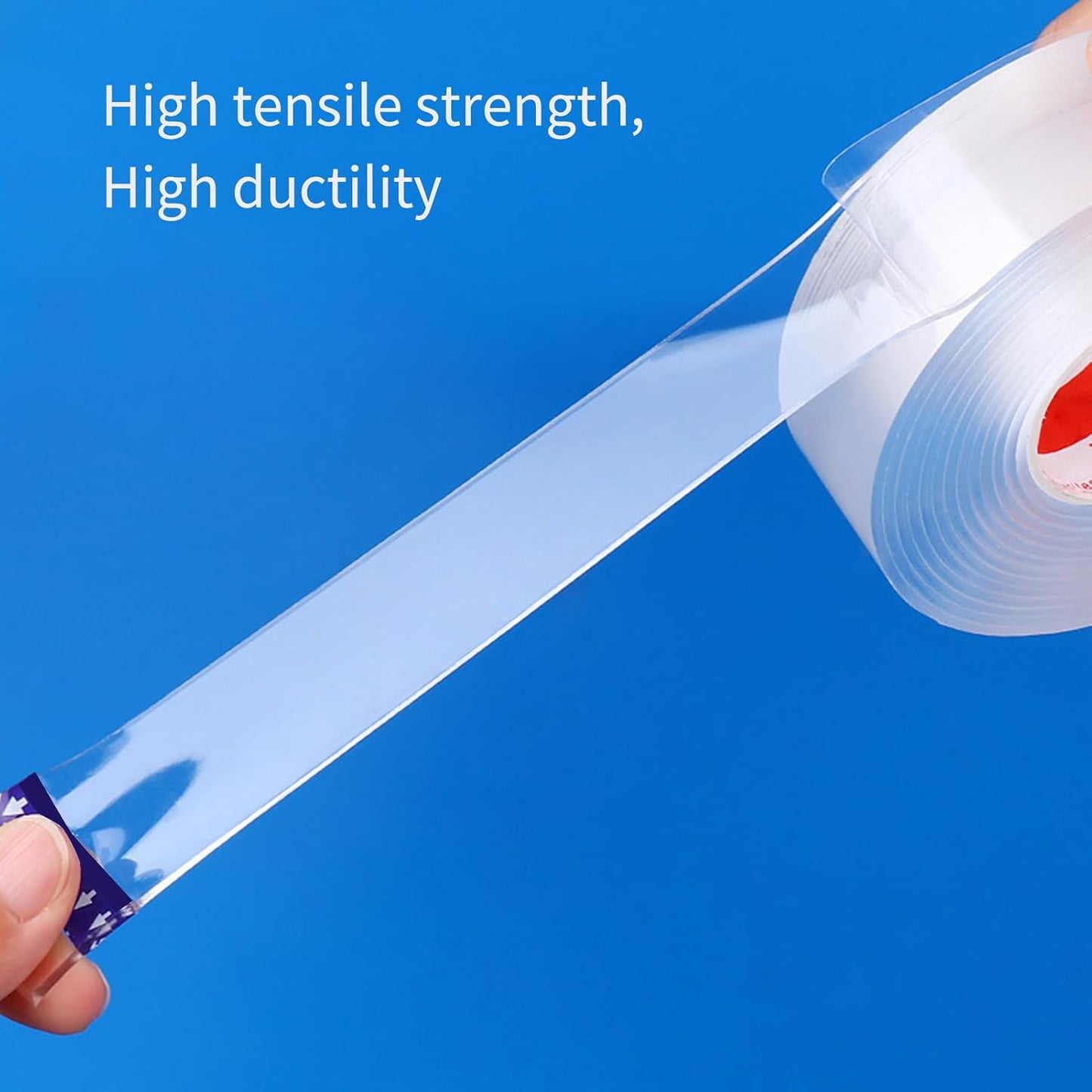 Fafeicy Nano Double Sided Adhesive Tape Heavy Duty Mounting Tape Washable Removable for Indoor Outdoor Wall Kitchen Bathroom Carpet Office 30mm x 300cm 50mm x 5m (3cm)