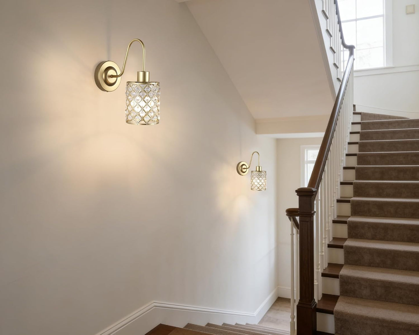 Battery Operated Wall Sconce Set of 2, Rechargeable Wireless Sconces with Dimmable Detachable Magnetic Bulbs and Remote, 3 Colors Wall Lights for Bedroom Living Room Hallway Fireplace