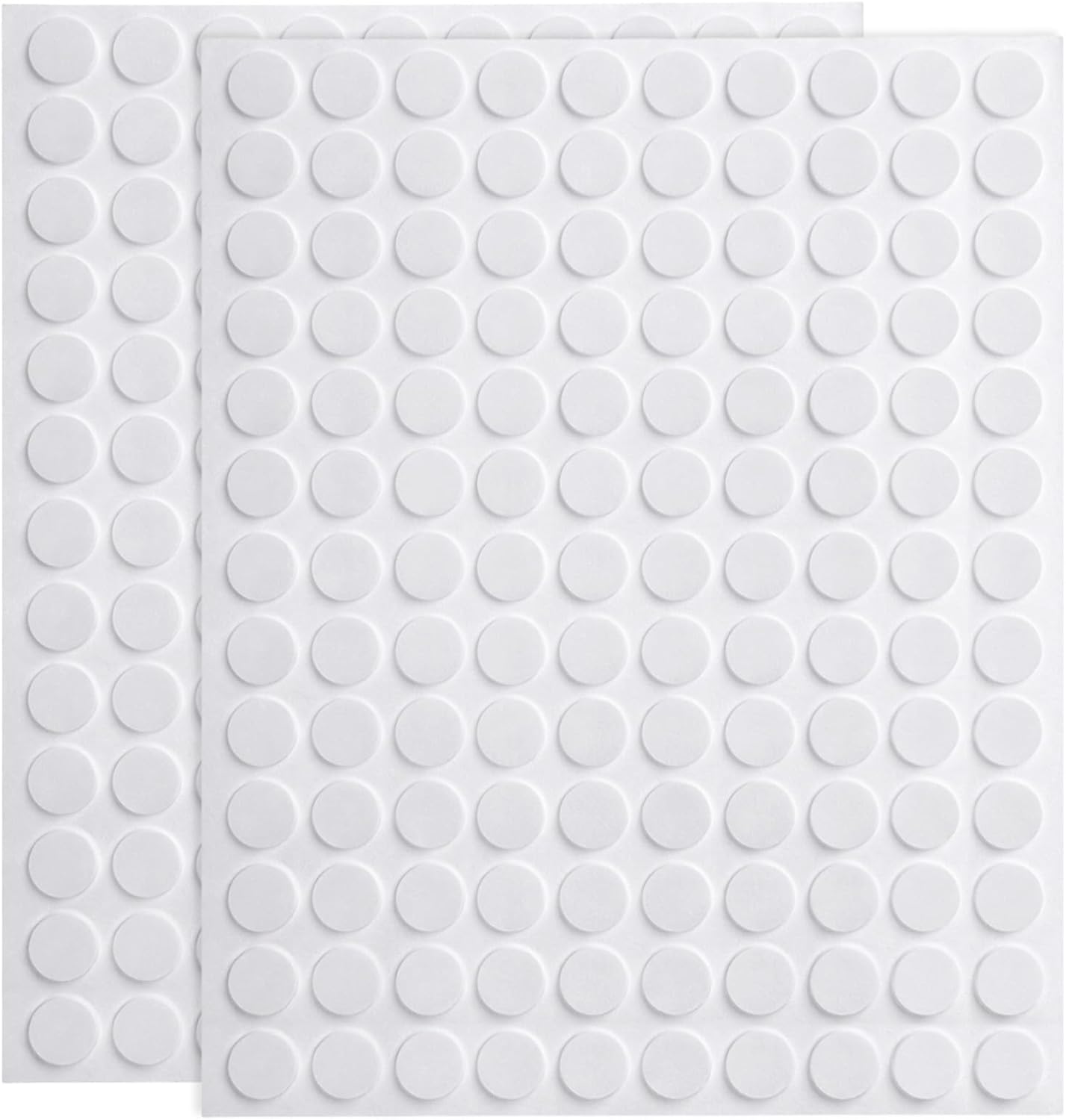 260 Pcs Small Felt Pads, 3/8" Self Adhesive Felt Cabinet Door Bumpers | Round Foam Cabinet Cushion Dots for Furniture Desks Drawers Chair Legs Hardwood Floors (Black)