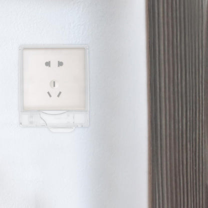 DOITOOL Outdoor Lockable Waterproof Outlet Cover with Sturdy Plastic Construction, Splashproof Design for Outdoor Use, Protective Socket Box Preventing Electric Shock and Weather Damage