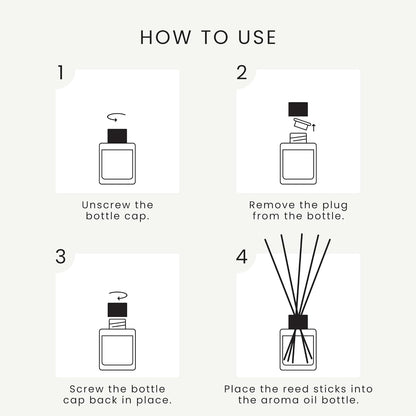 The Magic Scent Mahogany & Teakwood Reed Diffuser for Home - Luxury Scent Diffuser with Premium Fiber Reeds for Lasting Gentle Dispersal - Natural, Toxin-Free Aroma Inspired by Ambercrombie & Fitch