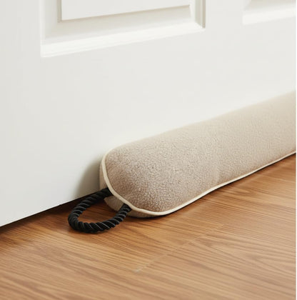 VelTherm Door Draft Stopper - 36" Under Door Gap Filler & Door Sweep for Bottom of Door - All-Season Heavy Duty Draft Stopper for Bottom of Door to Block Hot/Cold Air, Noise, Dust & Light
