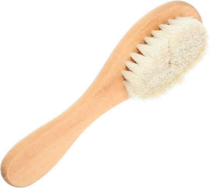Laundry Brush for Stains Soft Bristle Brush Gentle on Fabrics Quilt Tool Fabric Brush Fuzz Remover Brush Laundry