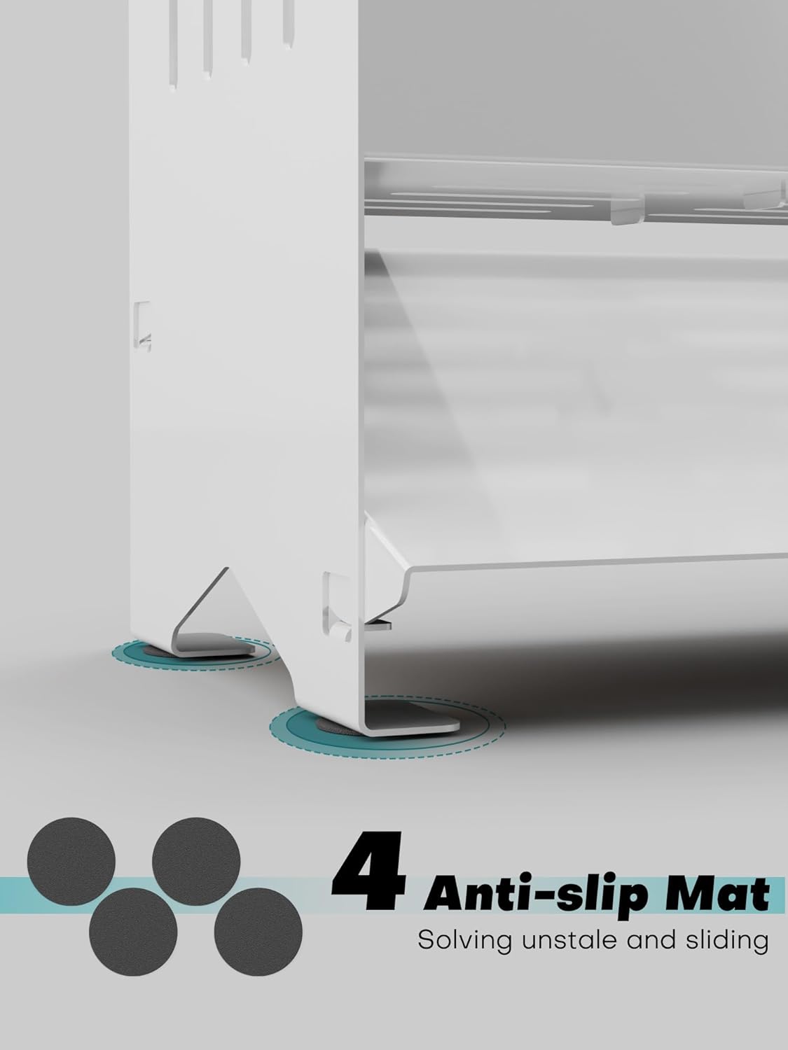 Kitchen Sink Caddy Organizer, Sponge Holder for Kitchen Sink with Upgraded Extra-Wide Drain Board, Efficient Drainage, Stainless Steel with Rust-Resistant Coating