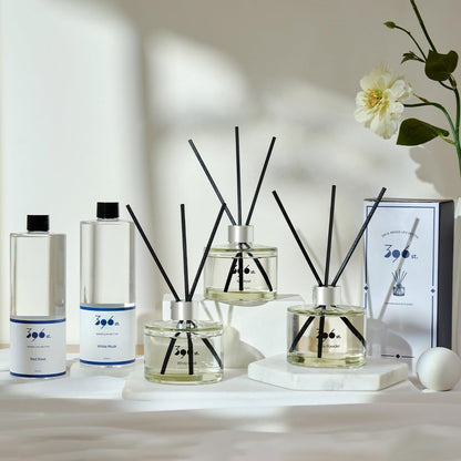 396 st. Reed Diffuser, Baby Powder, 200ml(6.7oz) / Reed Diffuser Sets, Home Fragrance, Scented Oils, Home & Bathroom Décor