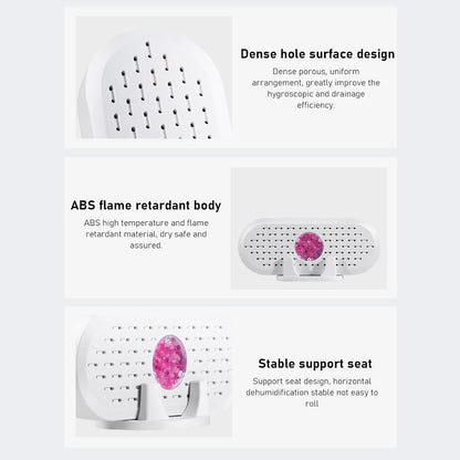 Mini Dehumidifier For Bathroom, 6V 5W USB Charging Portable Small Dehumidifier For Bathroom Portable Electric Dehumidifiers For Closet Shoe Cabinet With Enhanced Efficiency