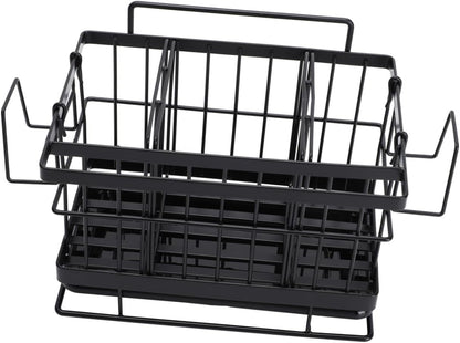 1pc Adjustable Wall-mounted Sponge Drain Basket Stainless Steel Rack for Kitchen Cloth Storage and Draining Ventilated Design for Easy Cleaning and Organization