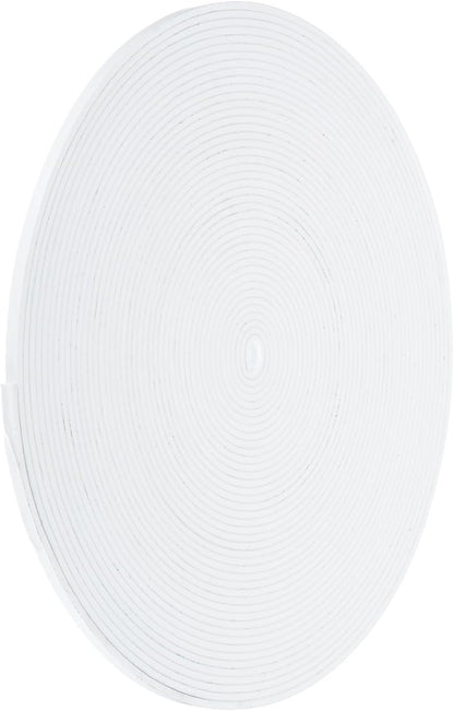 PATIKIL Weather Stripping Door Seal Strip, 3/8 Inch x 1/4 Inch x 32 Ft Self Adhesive Soundproof High Density Foam Tape Insulation for Door Window Air Conditioning, White - Colors B