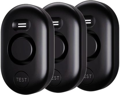 Water Leak Detector Sensor Alarm: Home Water Flooding Monitor Smart Sink Overflow Monitoring Adjustable Wet Moisture Alert Pipe Leakage Drip Detection Warning for Basement Floor