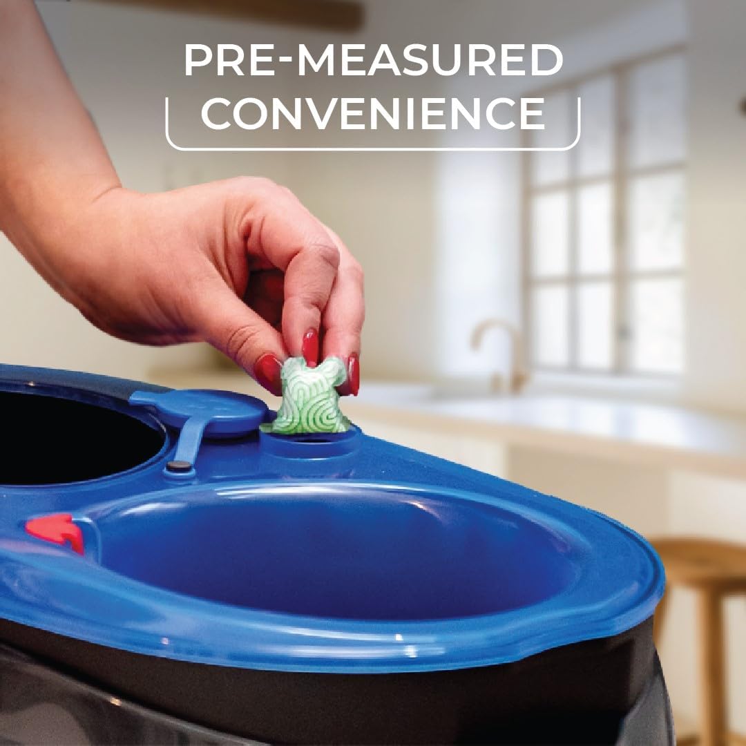 O-Cedar EasyWring RinseClean Microfiber Spin Mop & Bucket Floor Cleaning System with Lavender Pac (Variety Pack)