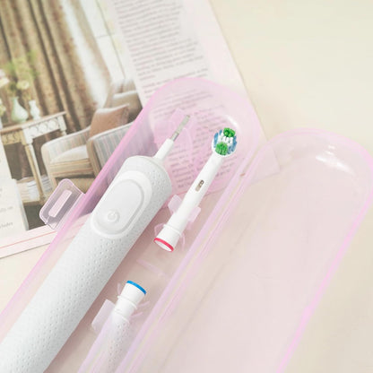 Newly upgraded toothbrush travel case, suitable for Oral-B/Oral-B Pro/Philips Sonicare/Aquasonic toothbrush, travel electric toothbrush box(black)