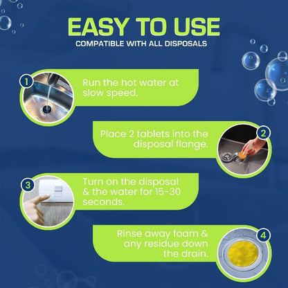 72 Tablets Combo Pack – 48 Dishwasher & Washing Machine Cleaner Tablets + 24 Garbage Disposal Cleaner & Deodorizer Tablets- Removes Limescale, Buildups and mineral deposits