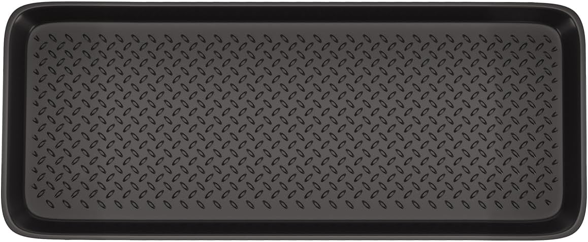 Matace 1 Pack Rubber Small Boot Tray for Entryway,Boot Mat,Shoe Tray,Shoe Mat for Indoor and Outdoor Use, 27.95"x 15.74" (Pack of 1)