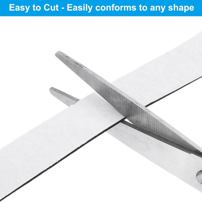 PATIKIL Weather Stripping Door Seal Strip, 3/8 Inch x 1/4 Inch x 32 Ft Self Adhesive Soundproof High Density Foam Tape Insulation for Door Window Air Conditioning, White - Colors B