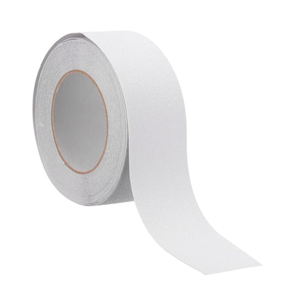 HARFINGTON Anti Slip Traction Tape 2" x 16.4ft Waterproof Non-Slip Grip Tape High Friction Weather Resistant Non Skid Stair Treads Tape for Indoor Outdoor Stair Steps, White