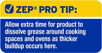 Zep Heavy-Duty Citrus Degreaser and Cleaner - 24 oz (Case of 2) ECZUCIT242 - Restaurant Grade, Removes Oil, Grease, Adhesive, and Kitchen Soil on Stovetops, Appliances