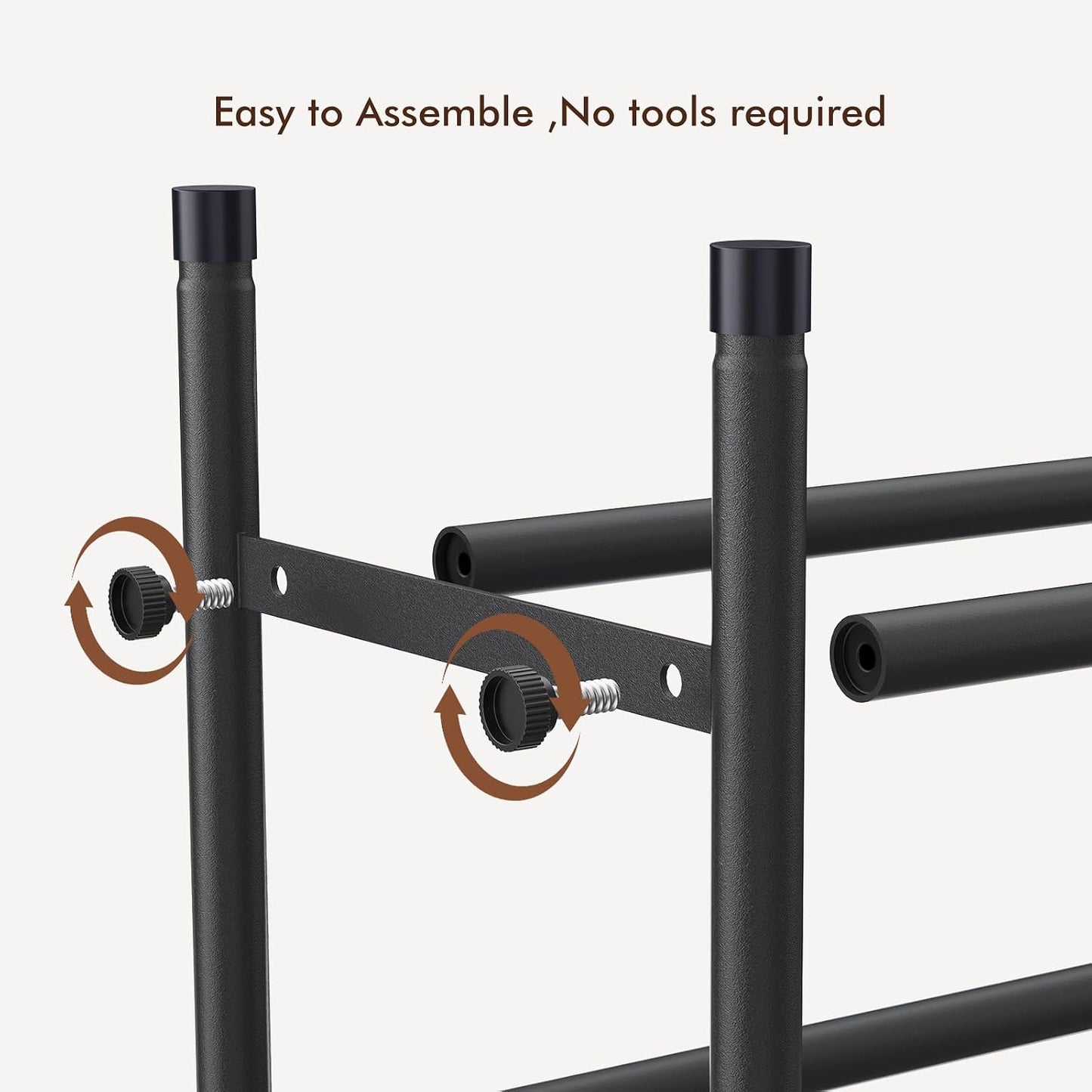 Uneviesyka Expandable Shoe Rack, 2 Tier Shoe Rack for Closet, Stackable Adjustable Standing Metal Shoe Shelf Organizer Storage, Small Shoe Racks for Front Door Entrance、Entryway(Black)