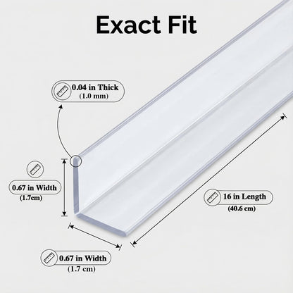 Wall Corner Protector, Walls Edge Protector，Self-Adhesive Wall Corner Guards,PVC Double Side Edge Protector， Furniture Stairs Guard (Gray 2PCS 90cm/35.4in)