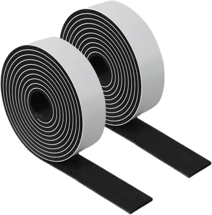 Furnigear Felt Strips with Adhesive Backing Heavy Duty Cuttable Felt Tape Roll Furniture Pads for Chair Legs - Protecting Hardwood Floors, Chair Wall Protector (Black, 80 x 0.5 x 0.14 Inch)