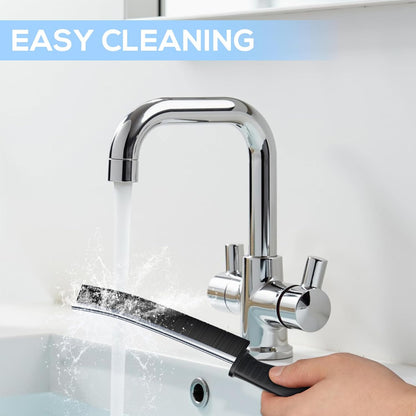 2-Pack Deep Cleaning Brush Set with Hard Bristles for Kitchen Sink, Bathroom Grout, Tight Corners, Bottles and Hard-to-Reach Crevices