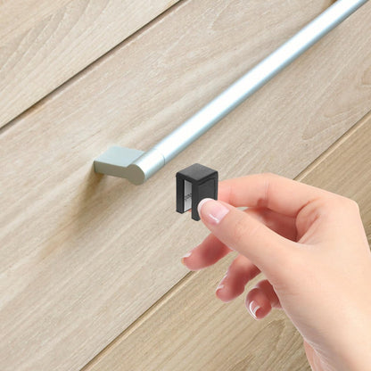 Beaupretty 4pcs Clear Silicone Corner Protectors Proofing for Cabinets and Drawers Transparent Safety Guards Shaped and Straight Handles Easy No-Tool Installation Edge Guards