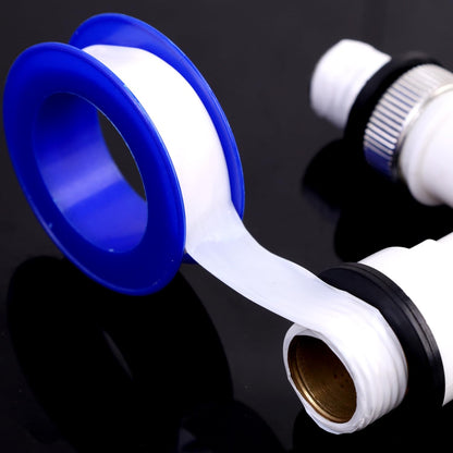 10Pcs Water Pipe Stop Leaks Sealing Tape Sink Drain Pipe Thread Duct Tapes Plumbing Fitting Repair Tool Waterproof PTFE Sealant Tape ﻿
