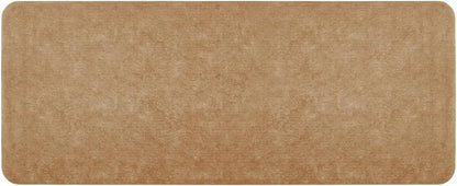 TYUU Bath Mat, Bathroom Rugs Non Slip Washable Thin Absorbent Quick Dry Bath Mat Fits Under Door Bathroom Floor Mat Perfect for Bath, Shower, or Sink 16"x24" Dark Grey