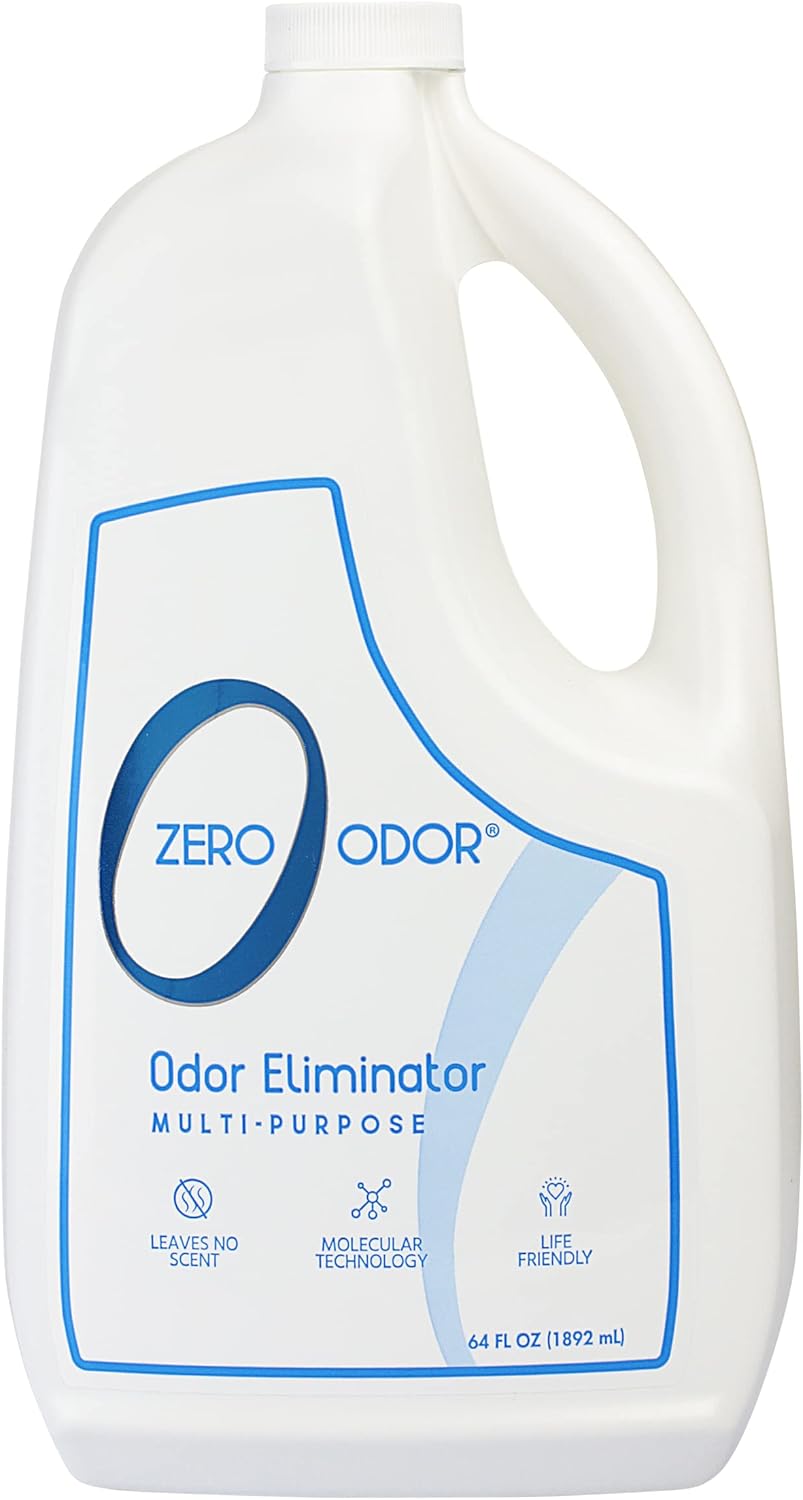 Zero Odor – Multi-Purpose Odor Eliminator - Air & Surface Odor – Patented Technology for Bathroom, Kitchen, Fabric, Closet- Smell Great Again, 16oz