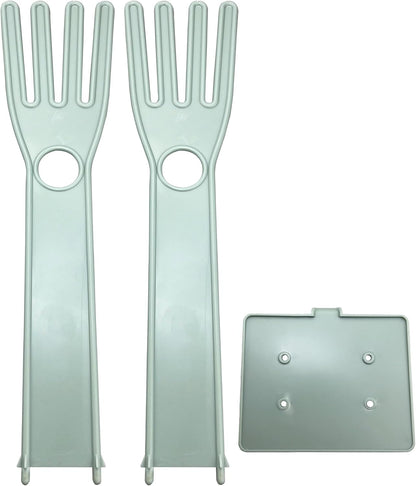 Kitchen Glove Storage Rack, Suitable for Dishwashing Gloves and Cloths (Blue)