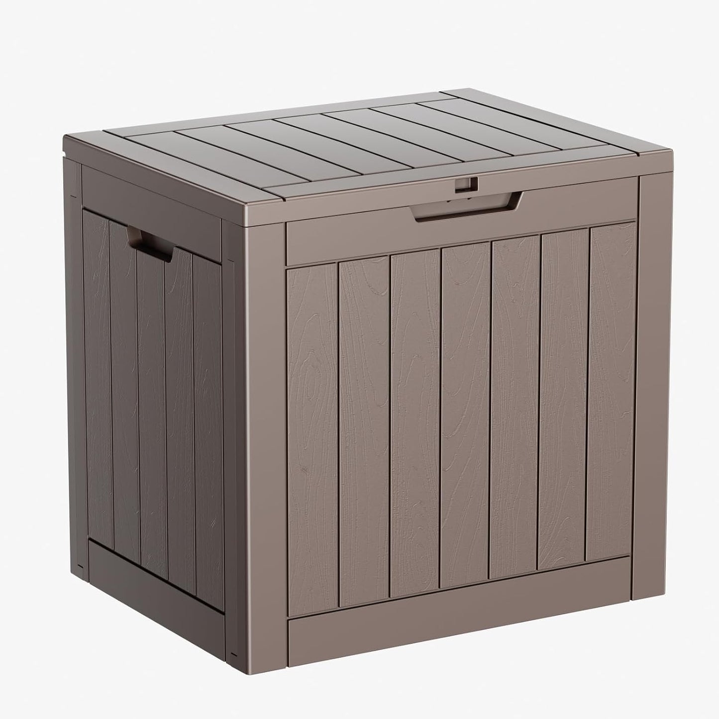 DRATO 180 Gallon Outdoor Storage Box, Large Waterproof Deck Box, Lockable Resin Storage Container with Reinforced Support for Patio Cushions, Garden Tools, UV-Resistant Outdoor Chest（Black，180 Gallon）