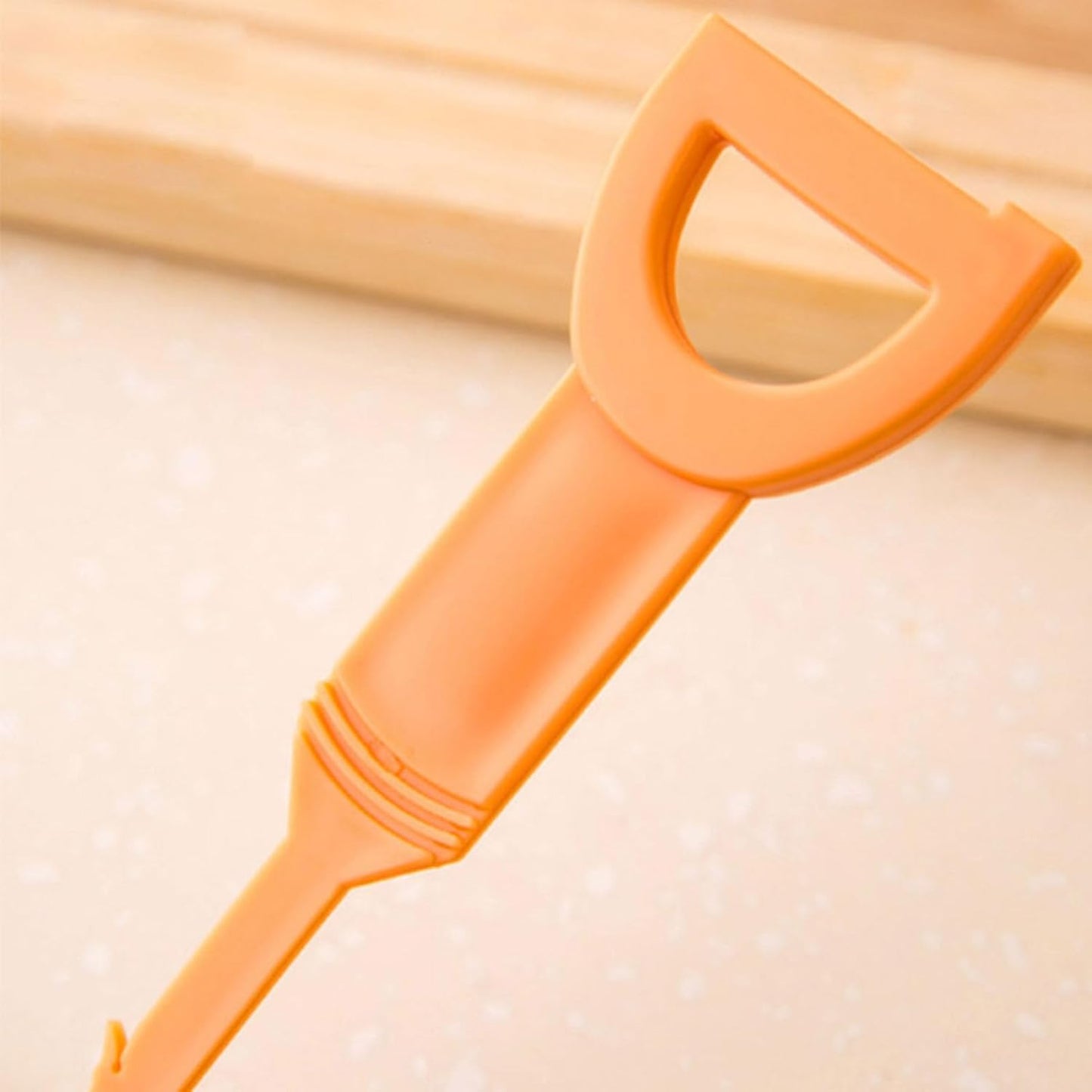 Drain Hair Clog Remover Tool, Flexible Plastic Sink Snake for Bathroom Shower Kitchen and Bathtub, Safe Reusable Unclogger Cleaning Tool