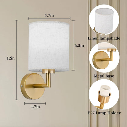 Wireless Wall Sconce Set of 2,Battery Operated Wall Lights with Remote Control,Rechargeable Wall Sconces with LED Bulb,15 Colours Dimmable Wall Lamp for Bedroom Living Room Hallway
