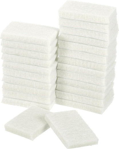 uxcell Furniture Pads, 24Pcs 1.4"x0.9" - Rectangle Self Adhesive Felt Furniture Pads, Hardwood Floor Protectors for Furniture Feet Chairs Legs (Black)