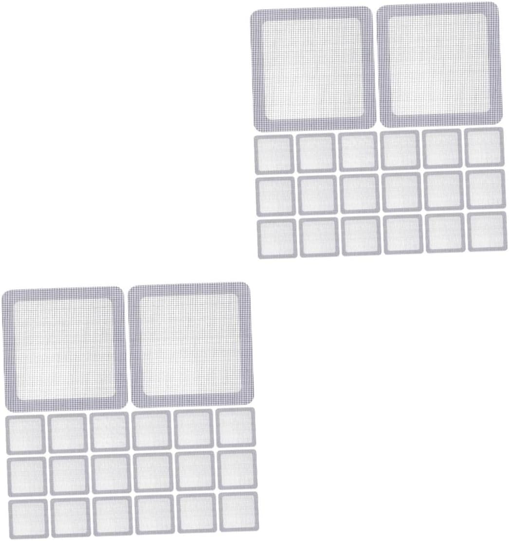 Window Screen Repair Patch Kit Adhesive Patch Pads for Holes Door Screen Mesh Tape