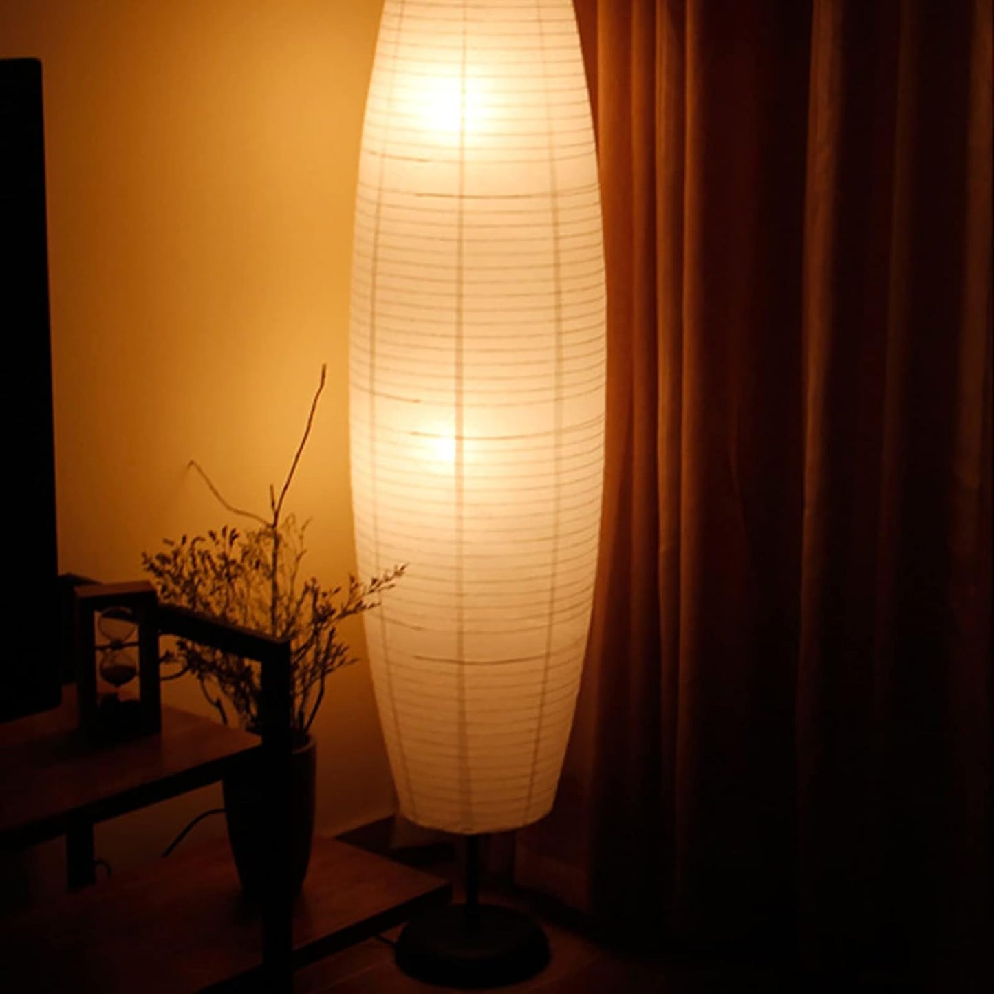 Paper Floor Lamp Shade White Rice Paper Lampshades Replacement Lamp Cover Floor Lamp Cover Replacement for Bedroom Living Room