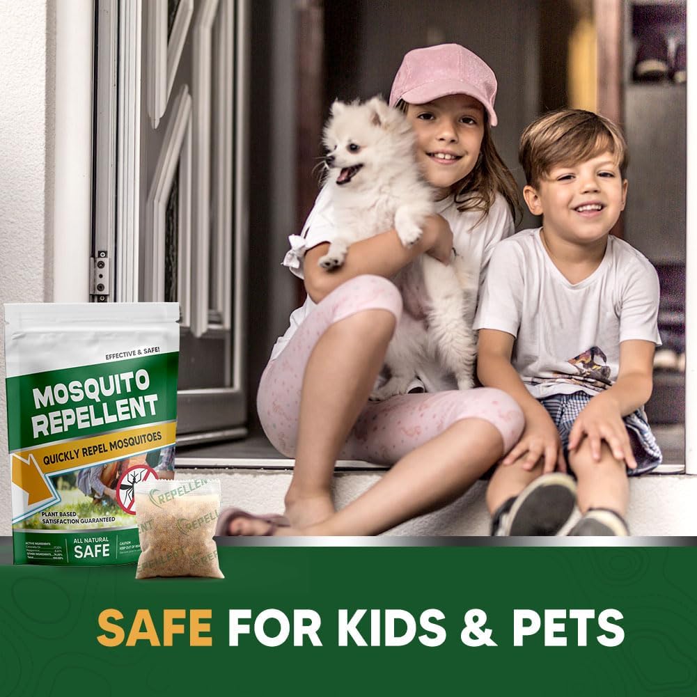 Mosquito Repellent, Mosquitoes Repellent Indoor, Keep Mosquito Away, Covers 120 sq ft of Space,Safe for People and Pets, Perfect for Patio,Bedroom,Garden,Camping-8P