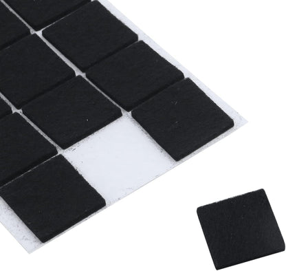 Antrader 1.5 Inch Self-Stick Furniture Round Felt Pads Wood Floor Protectors – Protect Your Hard Floors from Furniture Scratches, Pack of 48, Black