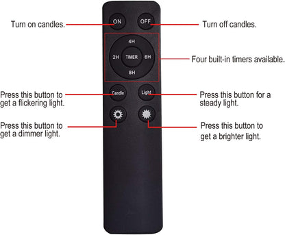 CANDLE CHOICE Waterproof Outdoor Battery Operated Flameless Candles with Remote Timer Plastic Flickering Fake Electric LED Pillars for Lantern Garden Wedding Christmas Decorations 3x4 Inches 3 PCS