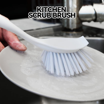 7 Pack Kitchen Scrub Brushes for Cleaning, Dish Cleaning Brush, Cleaning Brushes for Household use for Cleaning for Dish, Pot, Pan, Kitchen Sink,Green