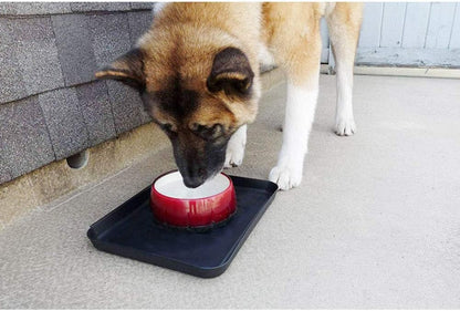 Set of 3 Boot Tray,Water Resistant Plastic Utility Shoe Tray Mat for Indoor and Outdoor Use in All Seasons Weather, Multi-Purpose Dog Food Bowls