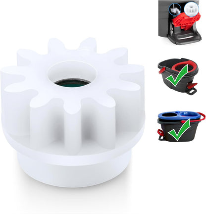 2 Pcs Spin Mop Bucket Replacement Gear Compatible with Ocedar Mop Bucket Pedal Only One Way Bearing Repair Parts