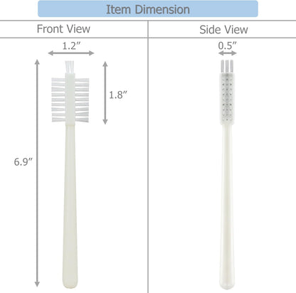 EIKS 10 Pack Juicer Cleaning Brushes for Cleaning Bottle Glassware Edge Corner Bottom, Also Suitable for Tile Lines Window Track Sink