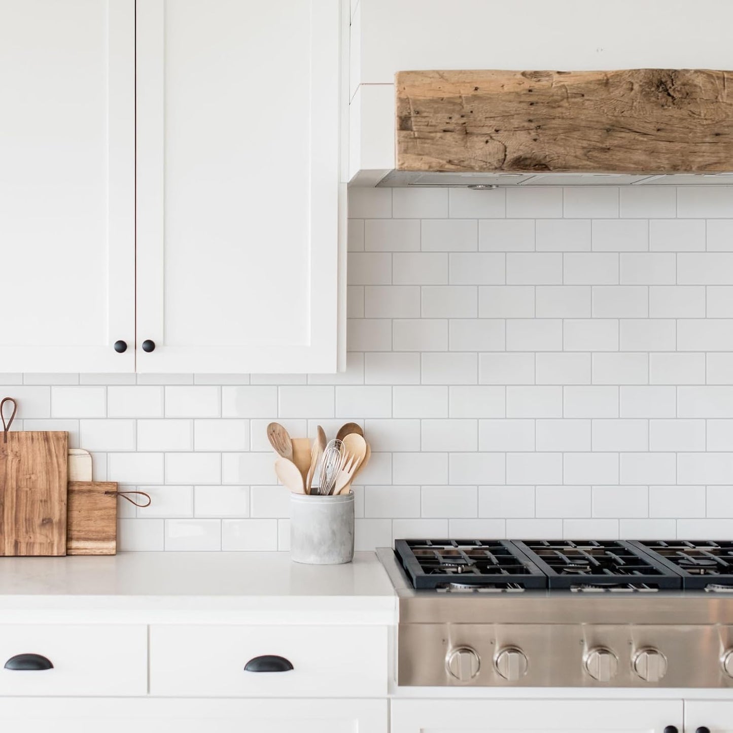 STICKGOO Peel and Stick Backsplash Subway Tiles, 10 Sheets of 12" x 12" - 3D Adhesive Peel and Stick Tile Backsplash for Kitchen, Bathroom, Wall Tile (Thicker Design, Bright White)