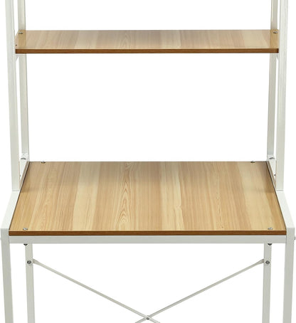 Over The Washer and Dryer Storage Shelf, 3 Tiers Laundry Room Storage and Organizer Standing Shelf, Heavy Duty Laundry Room Storage Organization, Load-Bearing Capacity 22lbs,White