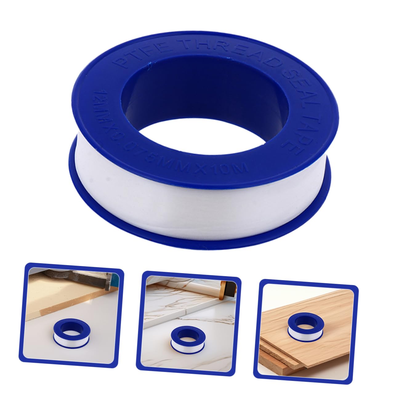 MAGICLULU 12rolls High-Temperature PTFE Plumber Tape for Water Pipe Sealing Leak Prevention and Reliable Thread Sealing Plumbing Applications